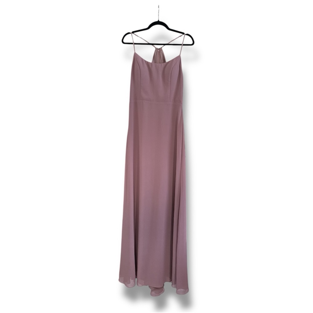 Amsale Dusty lilac Maxi Dress